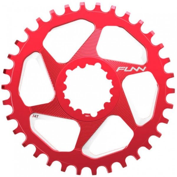 thumbnail image 2 of Funn Solo DX Narrow-Wide Chainring - For 9-12 Speed, SRAM Direct Mount, 6mm Offset, 7075 Alloy 2 of 11