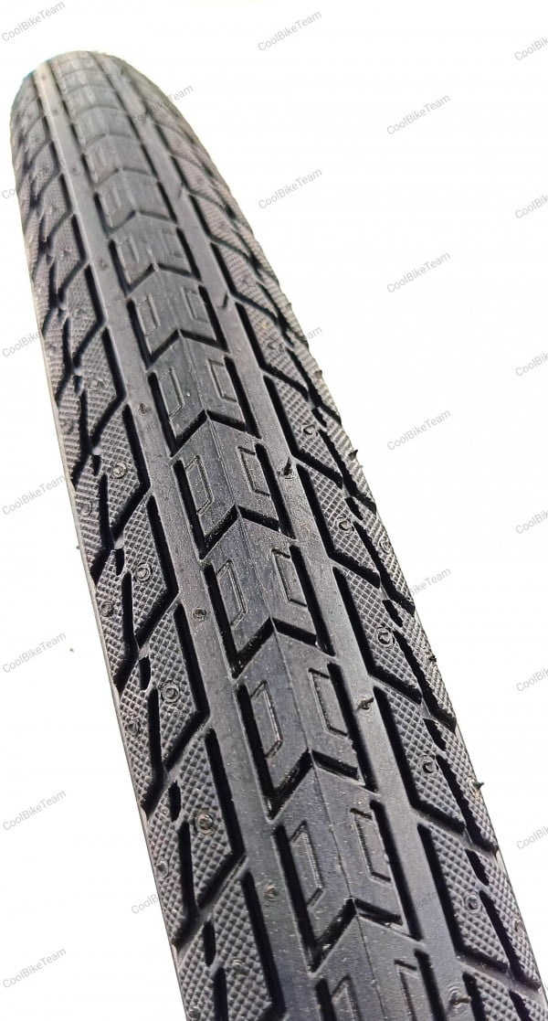 Anvelopa Black Toro 28x1,75 (47-622) protectie antipana 3mm, neagra cu dunga reflectorizanta (O345)