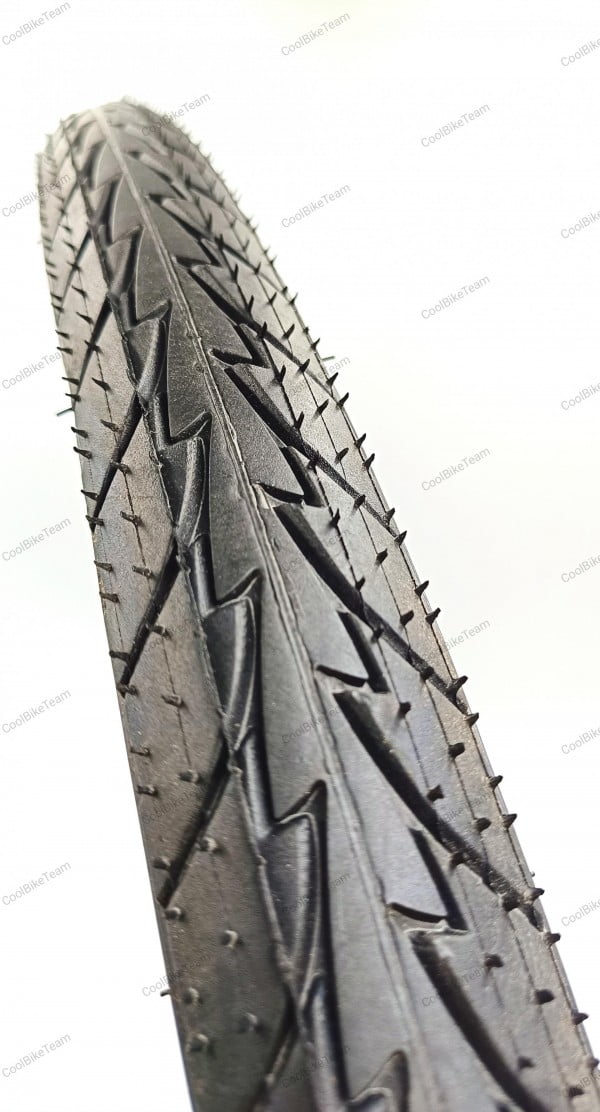 Anvelopa Black Toro 28x1,60 (42-622) protectie antipana 3mm, neagra cu dunga reflectorizanta (O343)