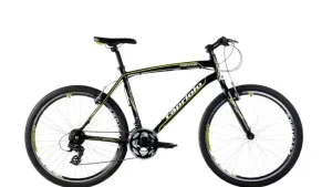 Bicicleta Capriolo Monitor FS Man black-neon green 20
