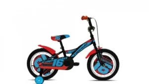 Bicicleta copii Capriolo Mustang black-red-blue 16