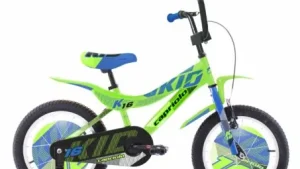 Bicicleta copii Capriolo Kid green-light blue 16
