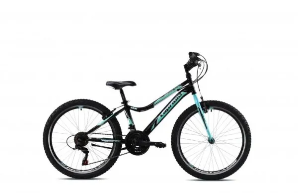 Bicicleta copii Capriolo 24 Diavolo DX black-turquise 13