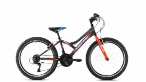 Bicicleta copii Capriolo 24 Diavolo 400 grey red