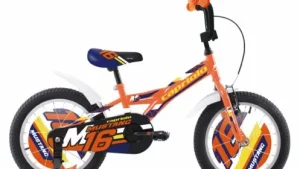 Bicicleta copii Capriolo Mustang orange yellow black 16