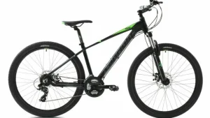 Bicicleta Capriolo Exid 27.5 AL black-green-glossy 16
