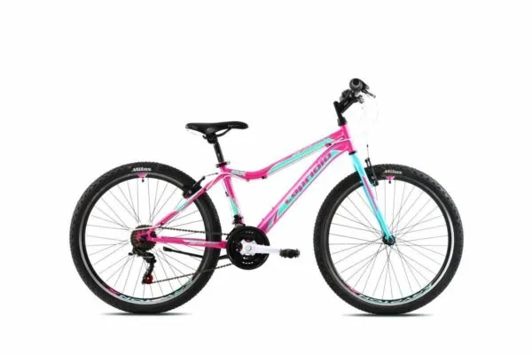 Bicicleta Capriolo 26 Diavolo DX pink-turquise 17