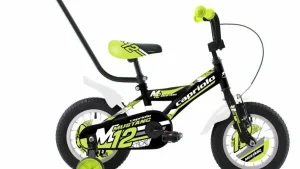 Bicicleta copii Capriolo Mustang black-lime 12