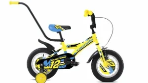 Bicicleta copii Capriolo Mustang yellow black 12