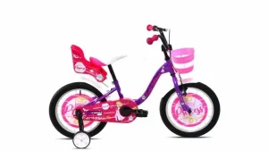 Bicicleta copii Capriolo Fantasy violet-pink 16