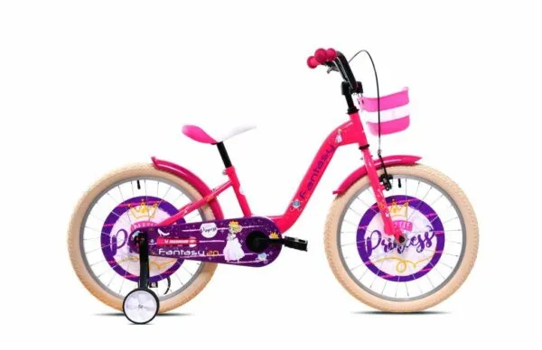 Bicicleta copii Capriolo Fantasy pink-violet 20