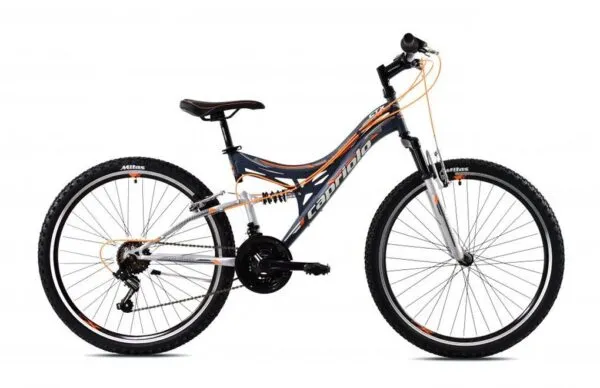 Bicicleta copii Capriolo MTB CTX260 26 matt grey orange 16