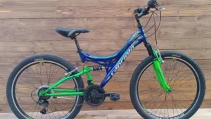 Bicicleta copii Capriolo MTB CTX260 26 glossy blue green 16