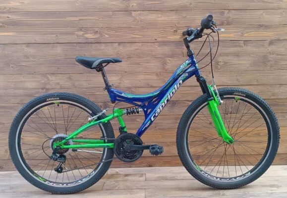 Bicicleta copii Capriolo MTB CTX260 26 glossy blue green 16