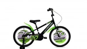 Bicicleta copii Capriolo Mustang black lime 20