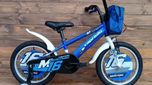 Bicicleta copii Capriolo Mustang blue white 16