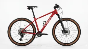 Bicicletă MTB Hardtail Canyon - Roșu Mat - Furcă RockShox - Cauciucuri Rocket Ron Tan – Bicicleta Second Hand