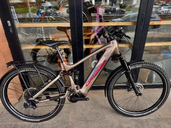 Bicicletă Electrica MTB Full-Suspension Motor Bosch 85Nm 750w Corratec MTC 120 – Bicicleta Second Hand Ocazie