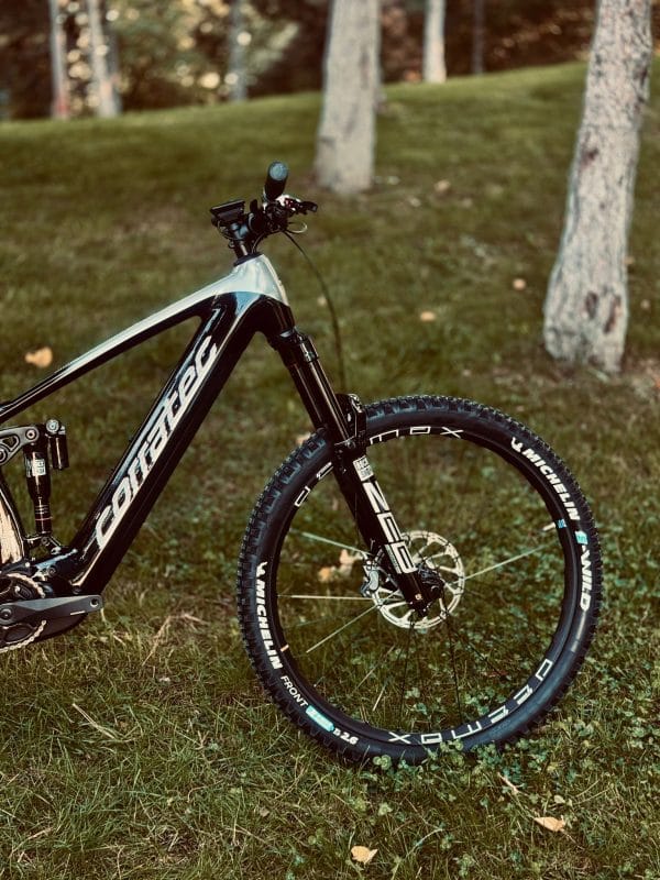 Bicicletă Electrică MTB Full-Suspension Motor Bosch 85Nm 750Wh Corratec RS 160 Factory – Bicicleta Second Hand Ocazie